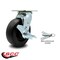 Service Caster 6 Inch Polyolefin Caster with Ball Bearing and Brake/Swivel Lock SCC-30CS620-POB-TLB-BSL - alternate 5